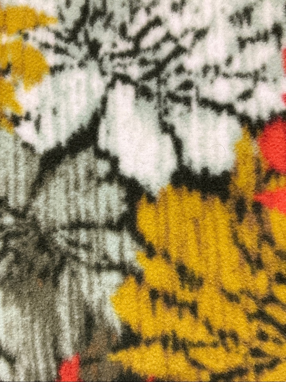 D & Co. V-Neck Floral Fleece - Picture 9 of 13